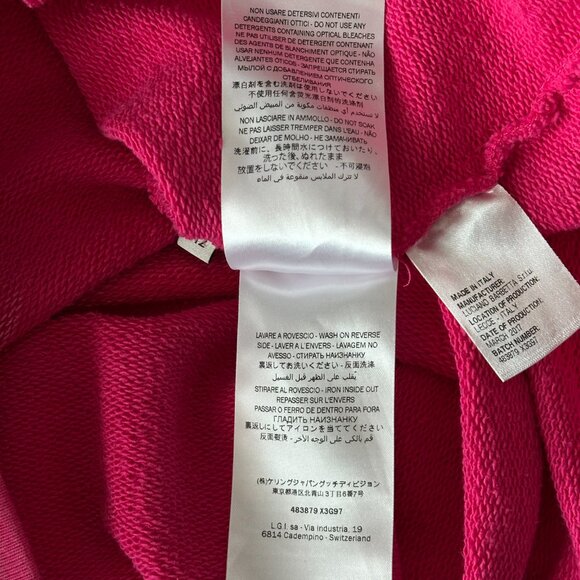 Gucci Pink Bootleg Logo Kids Hoodie - Picture 5 of 7